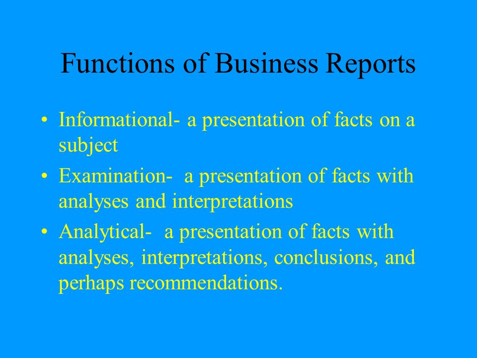 How to Write a Business Report Conclusion